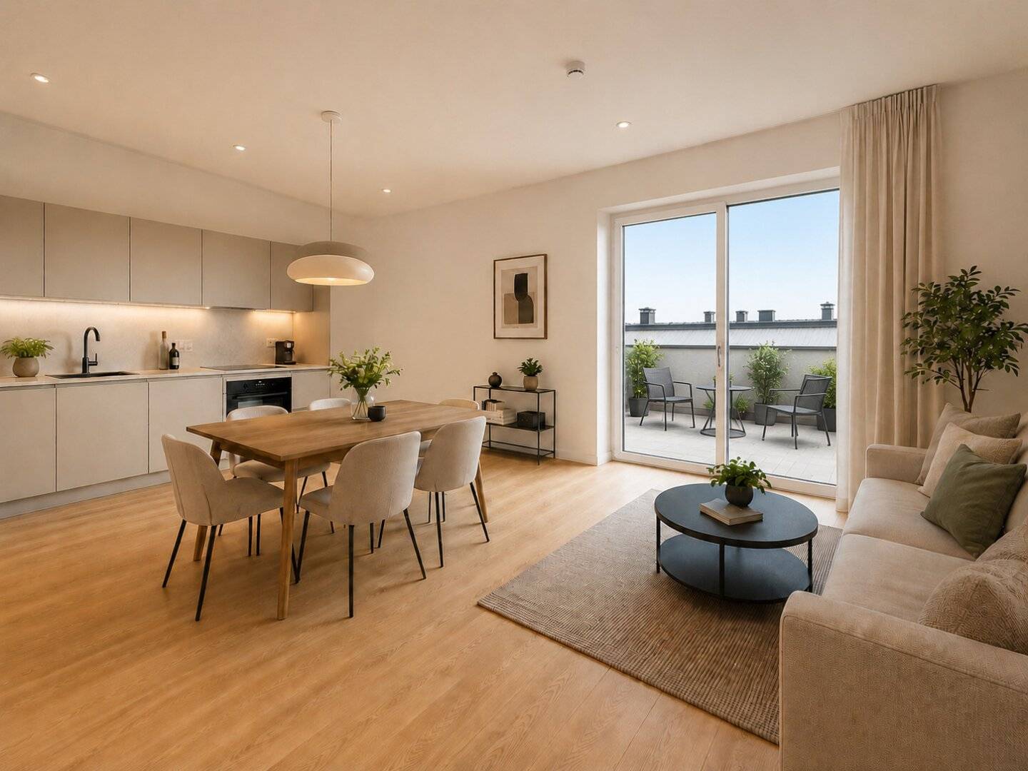 Dachgeschoßwohnung mit großzügiger Terrasse – Neubau-Erstbezug - jetzt vormerken lassen !!!
