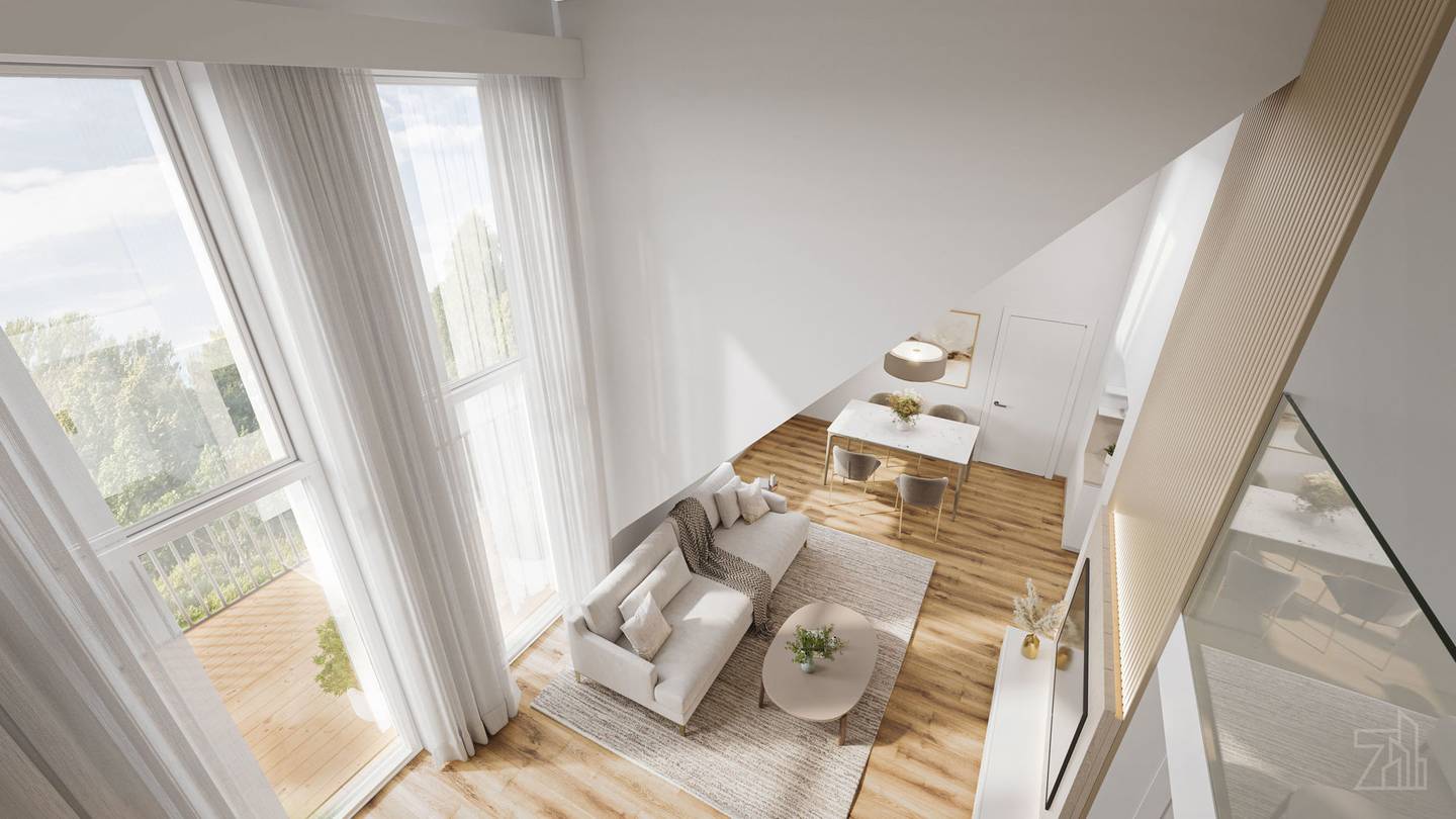 Top floor apartment with a generous terrace first occupancy