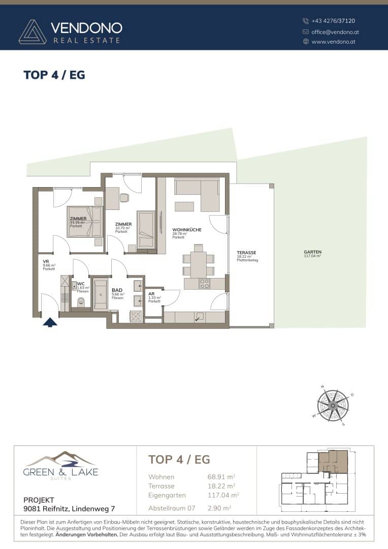 Green & Lake Suites - Reifnitz - Bezugsfertig