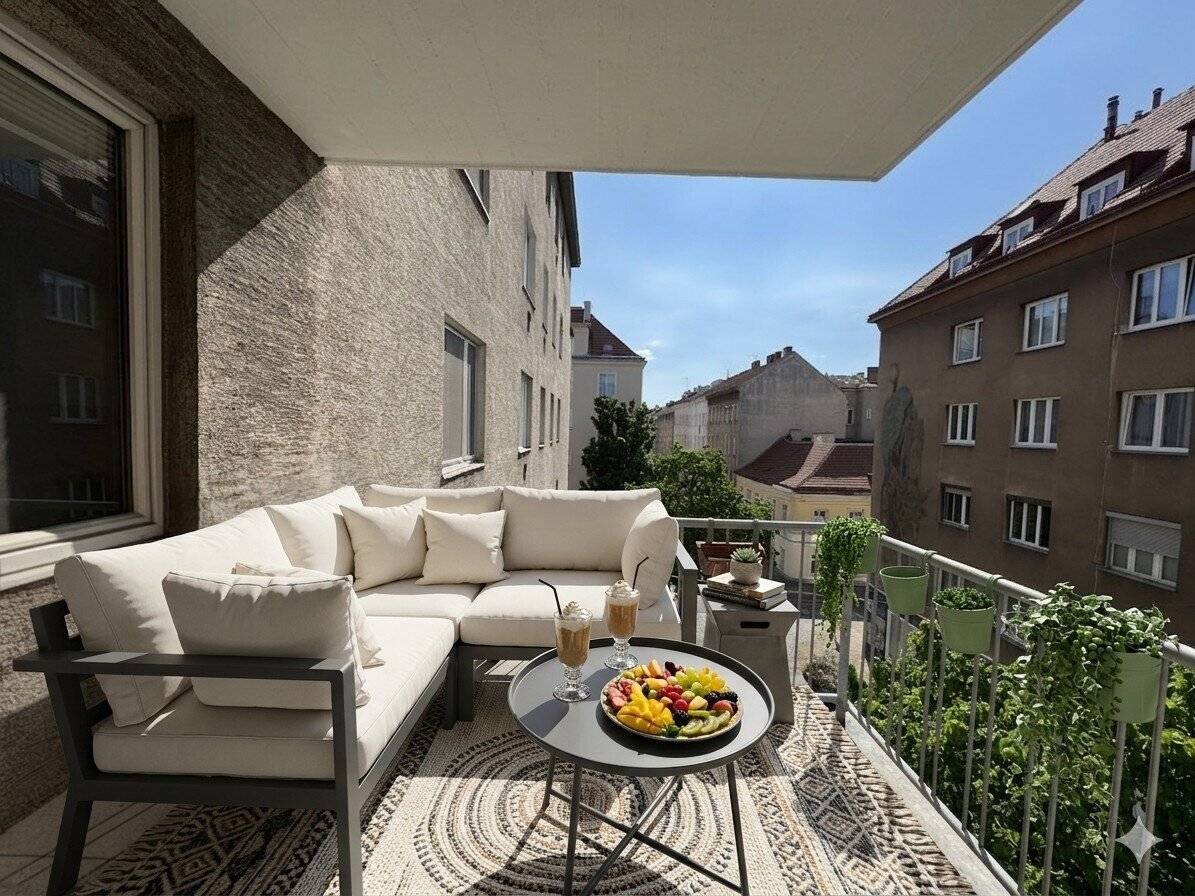 SANIERUNGSBEDÜRFTIGE 3-ZIMMER + BALKON NAHE BRUNNENMARKT UND U6