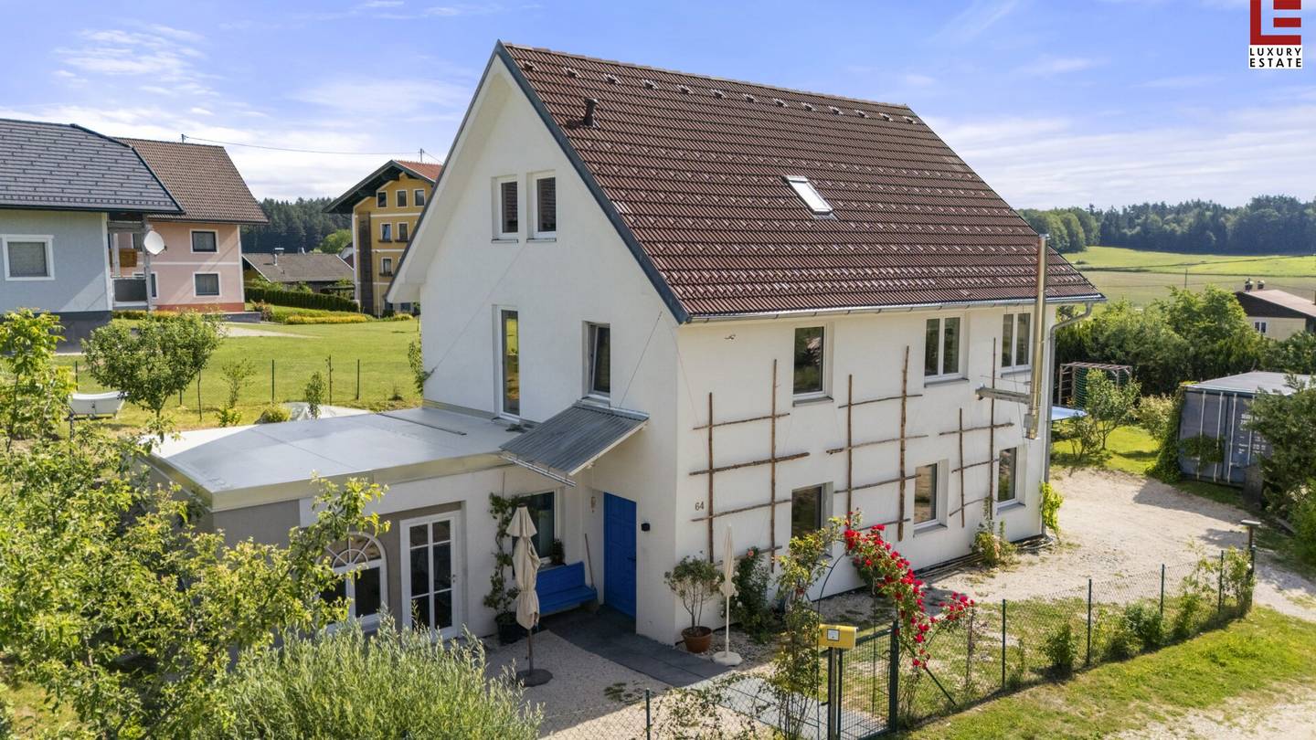 Südkärntner Seengebiet: Vielseitig nutzbare Gewerbe-Wohn-Liegenschaft mit 2 Gebäuden