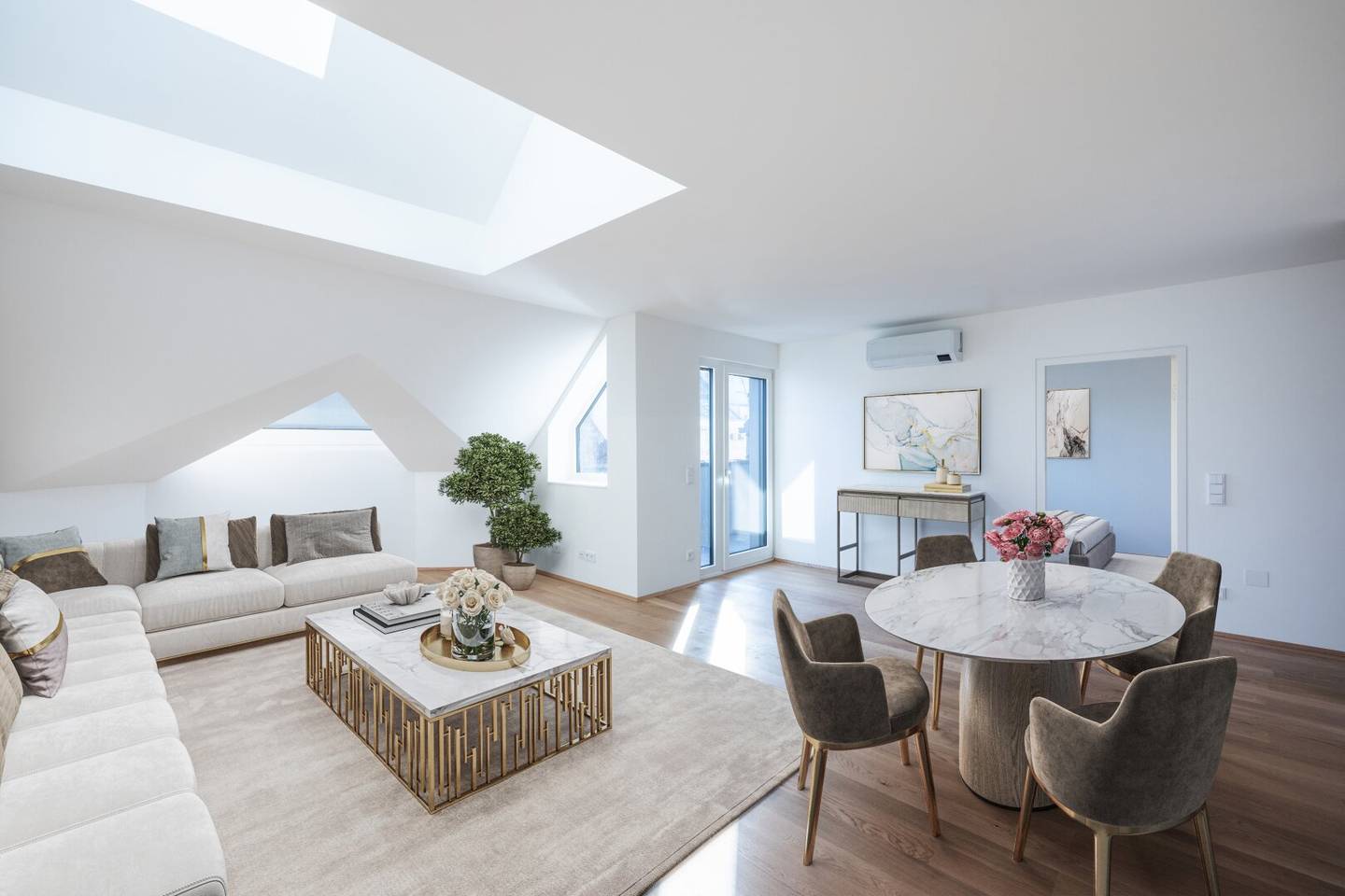 DG-MAISONETTE IN GENERALSANIERTEM STILALTBAU NAHE STADTPARK/ROCHUSMARKT (U4,U3)