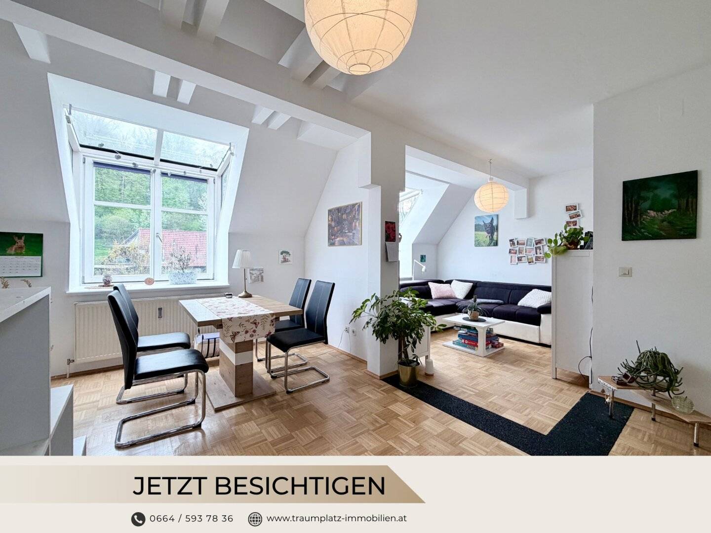 76 m² Maisonette mit Galerie & Parkplatz – ideal für Eigennutzer & Anleger
