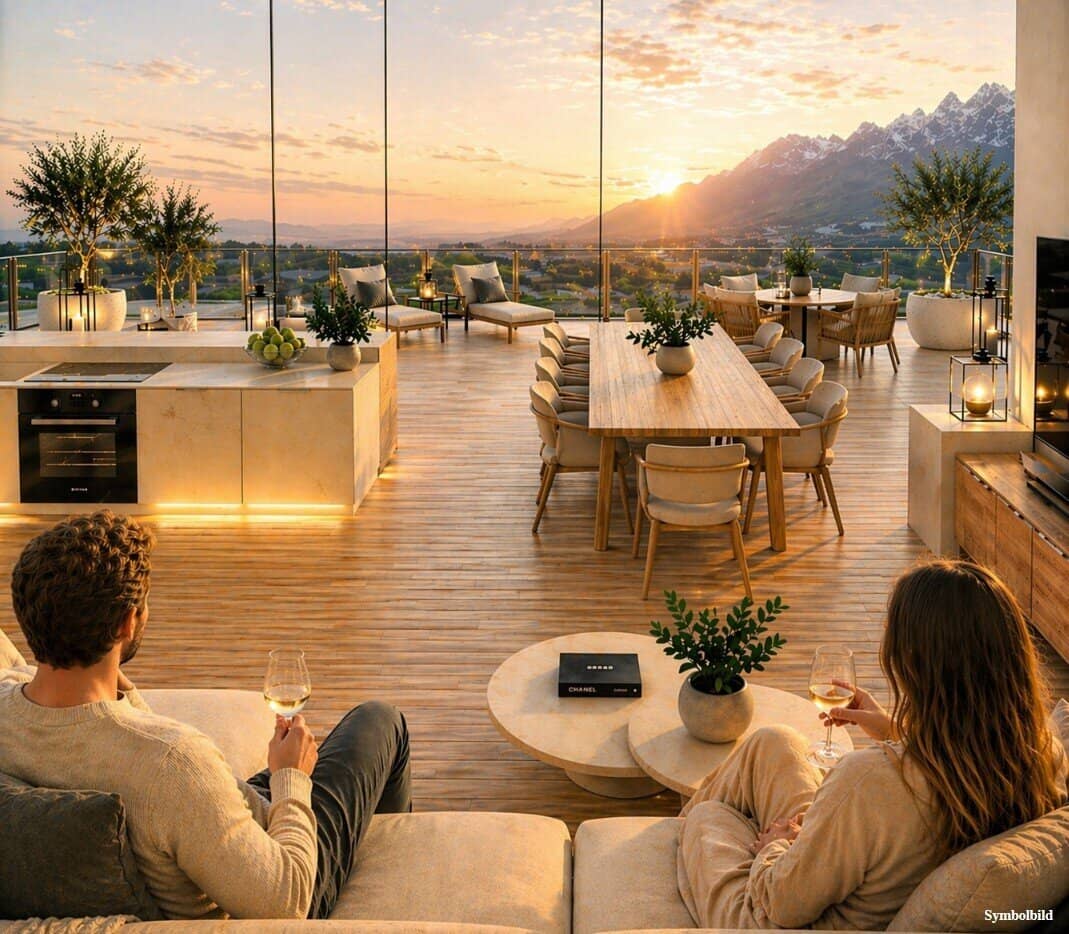 Hochklassige Penthouse-Wohnung mit 185m² + 105m² Terrassenfläche - Luxuriöses Wohnprojekt in Aldrans