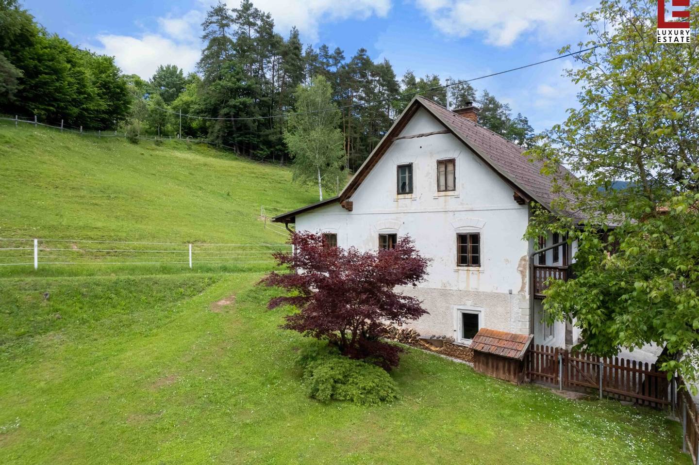 Südkärnten: Historisches, sanierungswürdiges Bauernhaus + Stall/Tenne + Garten/extra Bauparzelle