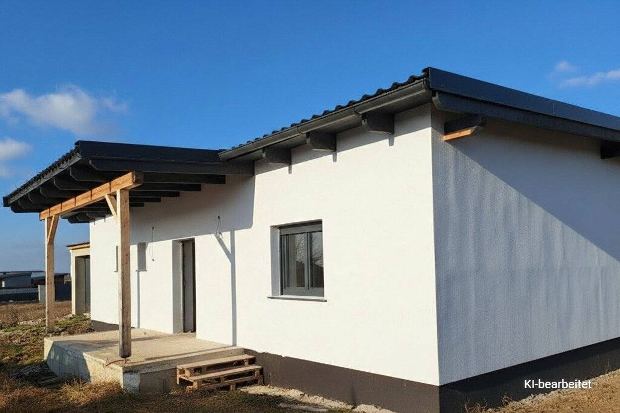 Neubau  / Erstbezug in Neuruppersdorf: 100m² Wohnfläche, Garten, Terrasse, 3 Zimmer uvm…