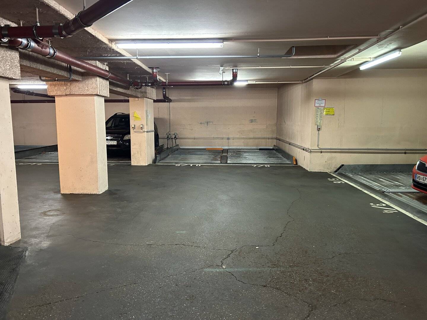 Tiefgaragenplätze Nähe Bahnhof Meidling zu vermieten