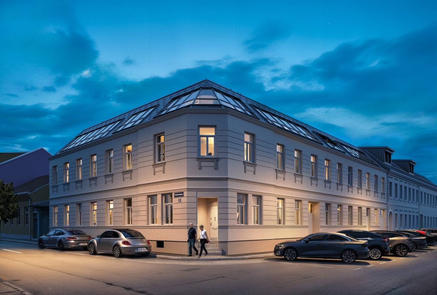 RKG26 – 3-Zimmer-Dachgeschosswohnung mit großzügiger Loggia in ruhiger Lage