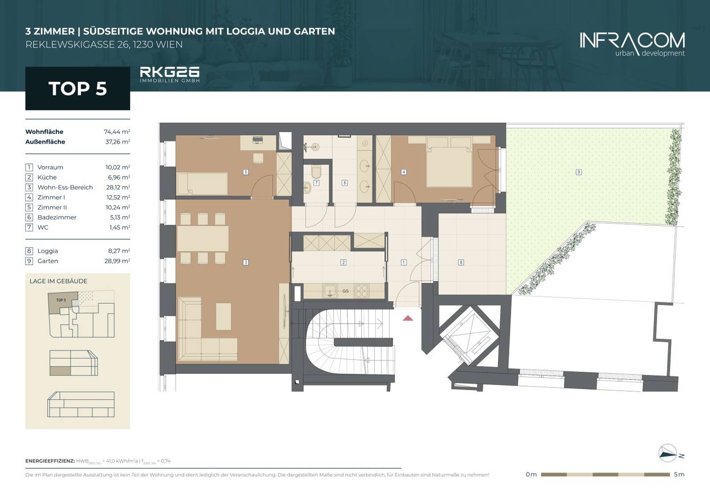 RKG26 – 3-Zimmer-Gartenwohnung – Ruhe, Komfort & Lebensqualität