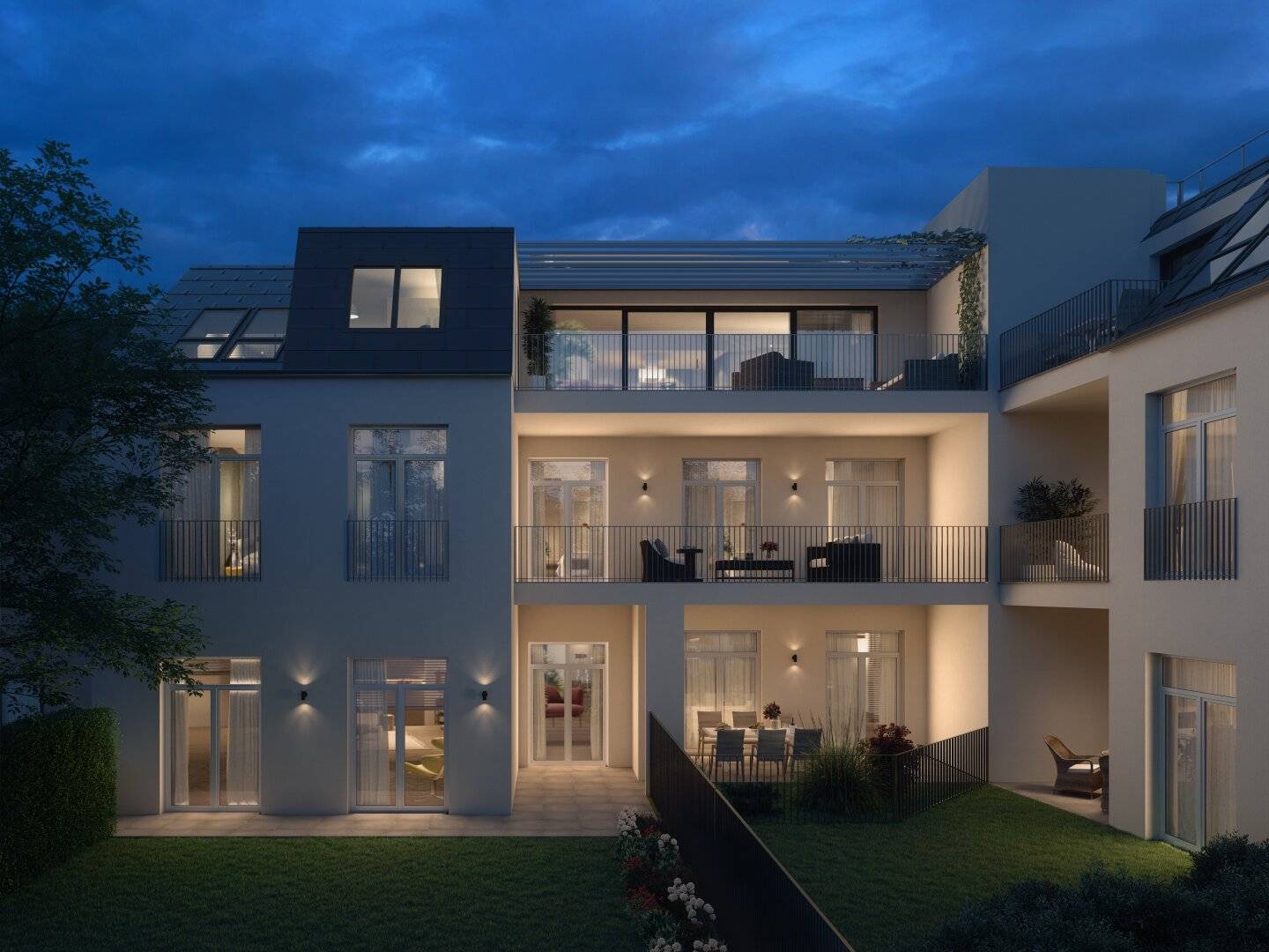 RKG26 – Elegante Gartenwohnung mit 3 Zimmern und sonniger Terrasse
