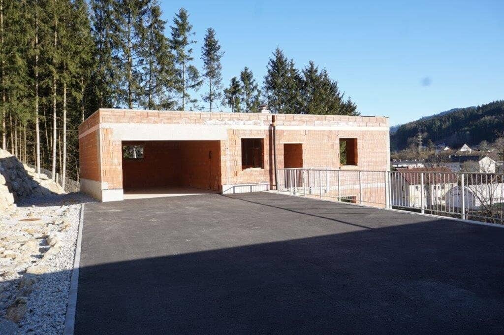 Wohnhaus im Rohbau in Kapfenberg