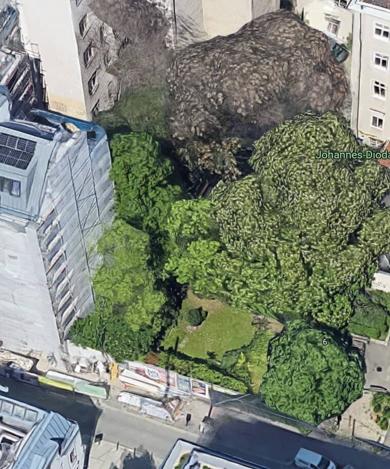 "Garten in 1040 Wien" - Seltene Gelegenheit einen Garten in der Innenstadt zu mieten