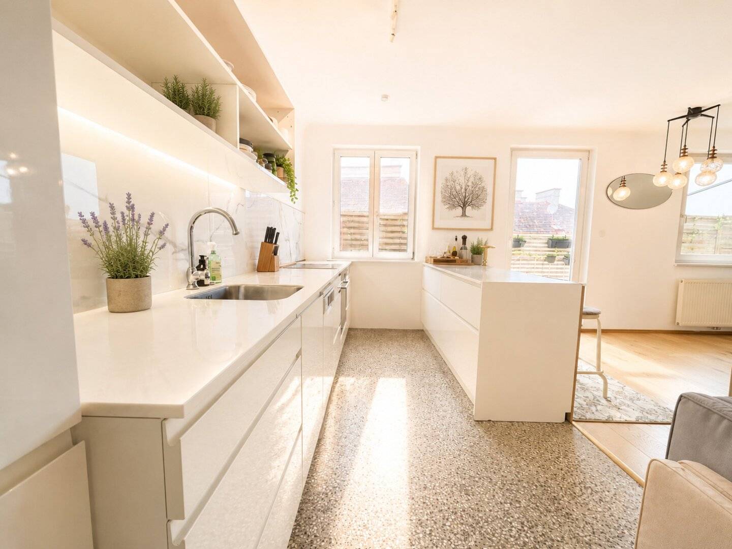 Wohnen mit Freiraum- 3-Zimmer-Dachterrassenwohnung in 1050 Wien