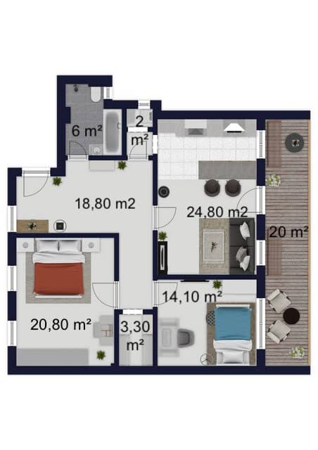 Floor plan 1