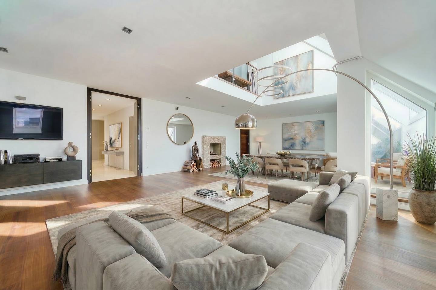 Beim 1. Bezirk - THE V-SPHERE  - Penthouse mit 3 Terrassen - zwischen Börse und Votivkirche