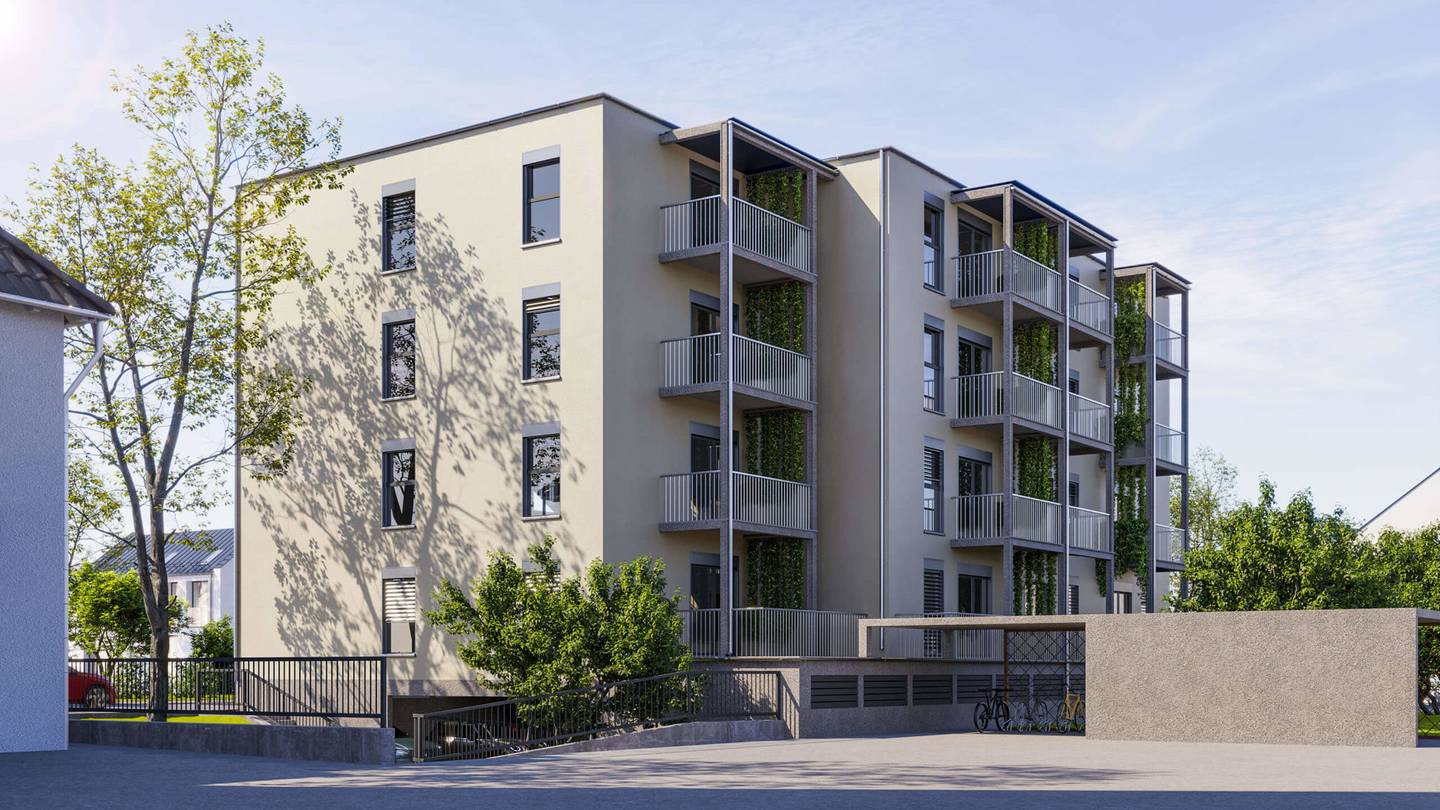 Neubauwohnung mit Balkon und Verkehrsanbindung