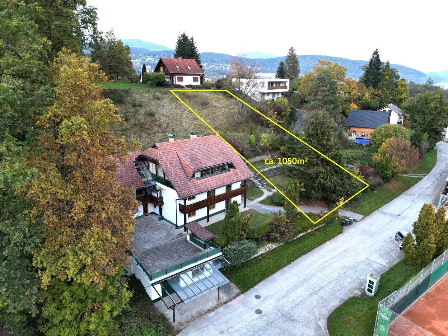 Velden Baugrundstück in sonniger Hanglage   Zentrums- und Wörthersee-Nähe