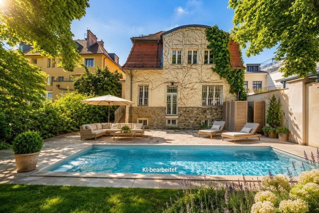 Exklusive Villa mit Garten & Parkblick