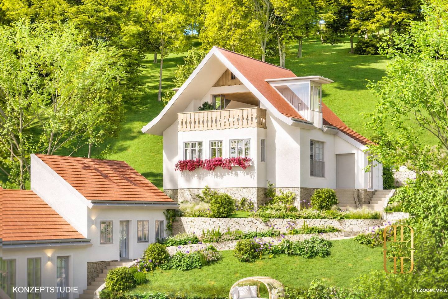Exklusive Grünruhelage in Neustift am Walde – außergewöhnliche Liegenschaft mit Bestand und unverbaubarem Charakter