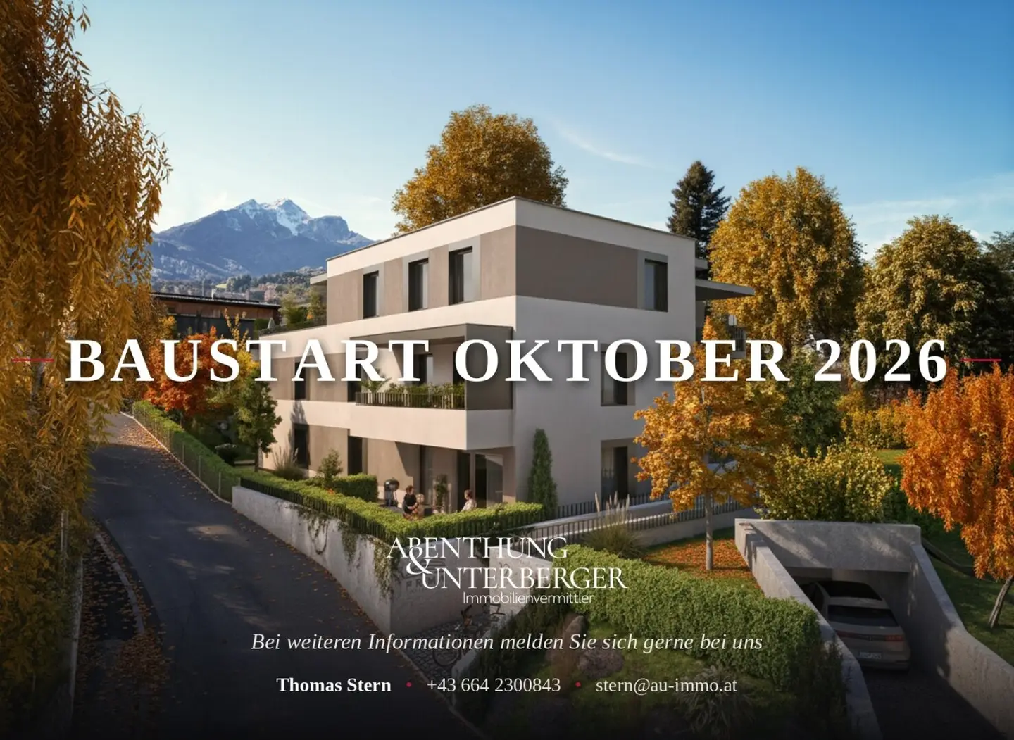 Sonnige 4-Zimmer-Gartenwohnung in Natters - NEUBAU