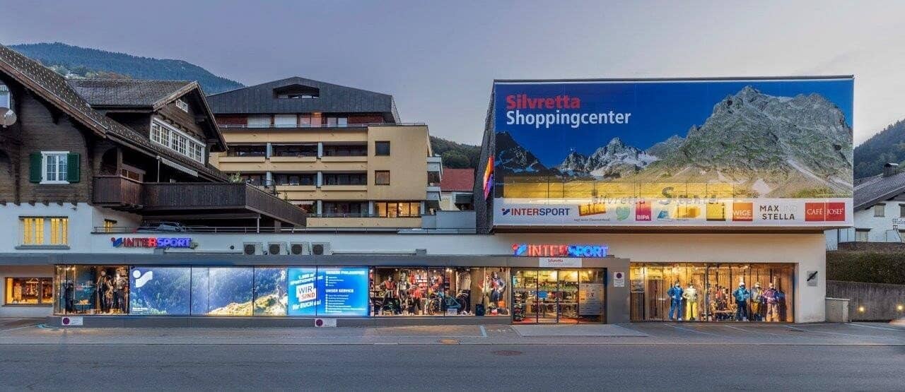 Top-Geschäftsfläche im Silvretta Shoppingcenter – 1A-Lage im Zentrum von Schruns
