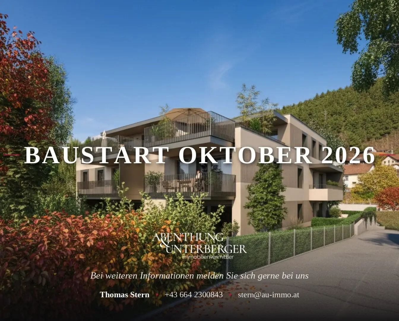 Penthouse Terrassenwohnung in Natters - NEUBAU