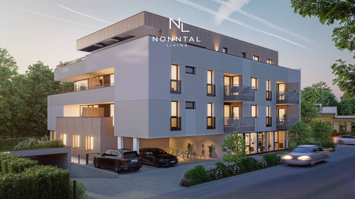 NEUBAUPROJEKT "NONNTAL LIVING": 2-Zimmer Wohntraum mit Loggia und großzügiger Terrasse