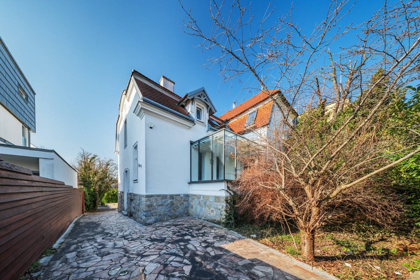 Gründerzeitvilla mit Erweiterungsbau & Pool