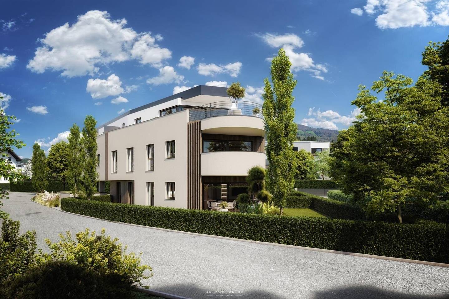 NEUBAUPROJEKT "THE NINE" - Moderne 3-Zimmer Gartenwohnung mit privater Wohlfühloase