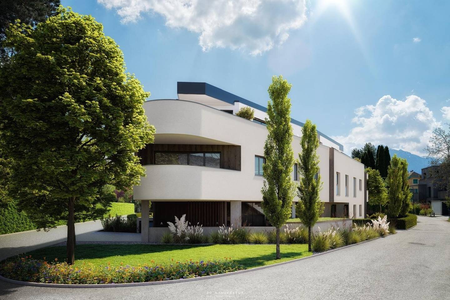 NEUBAUPROJEKT "THE NINE" - Moderne 3-Zimmer Gartenwohnung mit privater Wohlfühloase