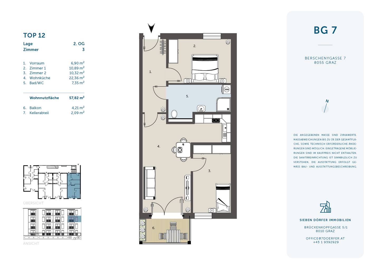 Neubauwohnung mit Balkon und guter Anbindung