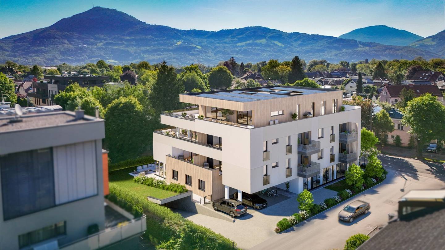 NEUBAUPROJEKT "NONNTAL LIVING": Attraktive 3-Zimmer-Wohnung mit großzügiger Terrasse