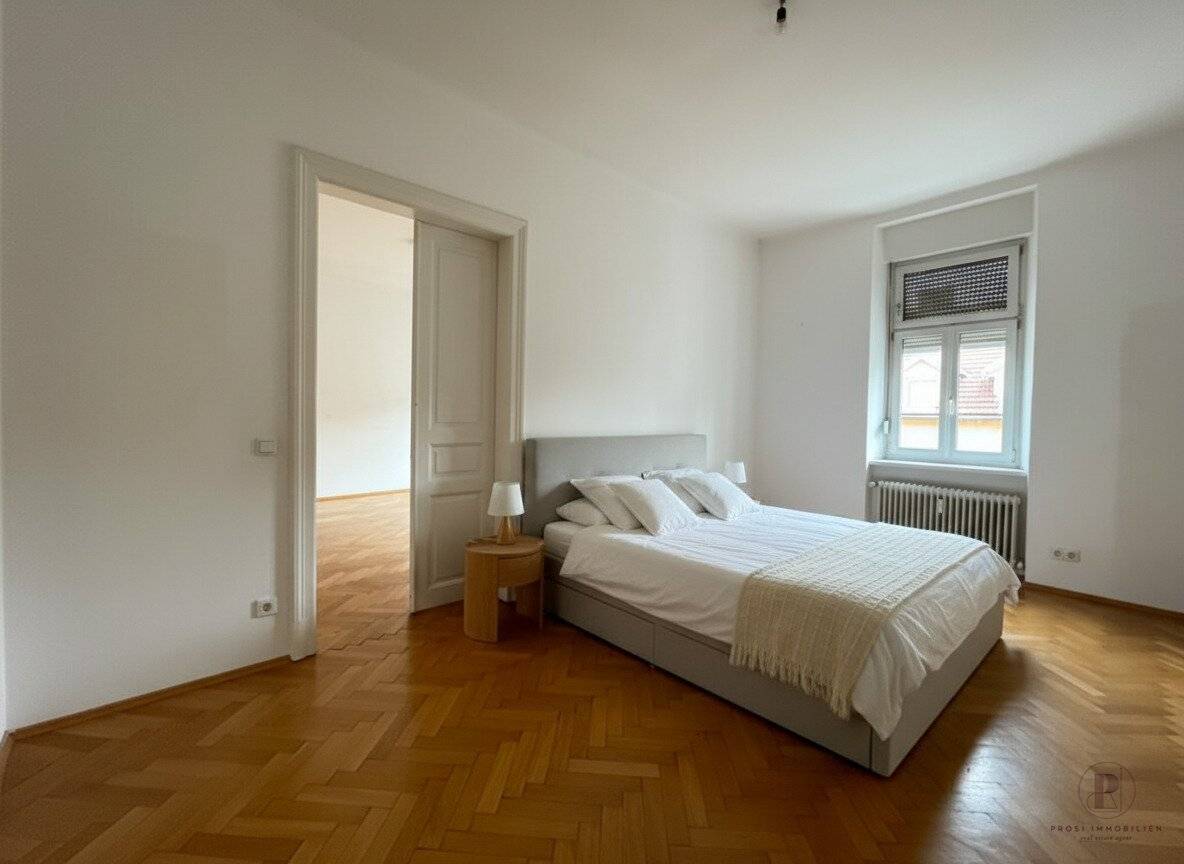 *61m2 freundliche Altbau 2-Zimmerwohnung mit Küche und Balkon - Nähe Elisabethinen Krankenhaus - Idlhofgasse