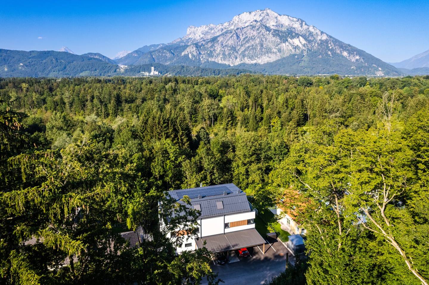 Salzburg Elsbethen - Maisonette-Wohnung mit Dachterrasse mit Bergblick