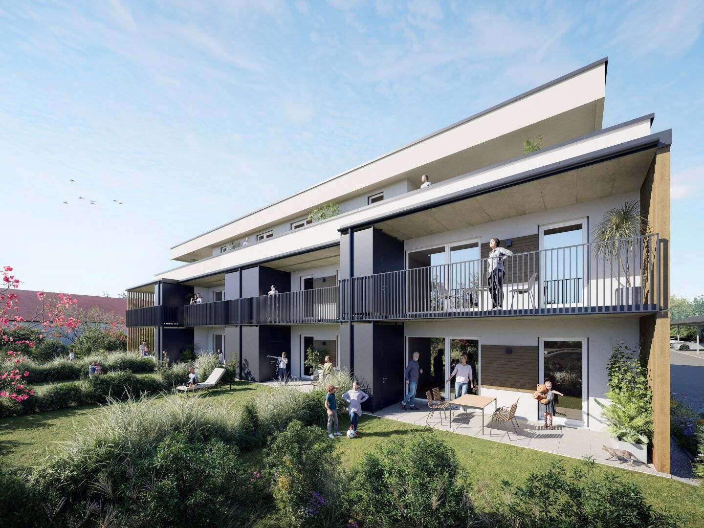 3-Zimmer-Wohnung | ca. 70 m² | Balkon | Neubau