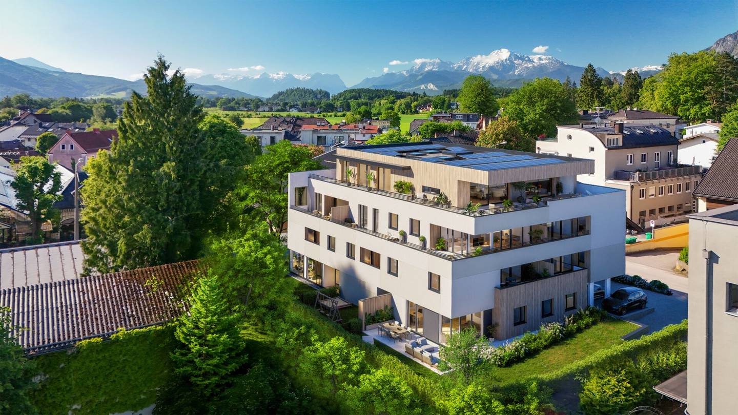 NEUBAUPROJEKT "NONNTAL LIVING": Attraktive 3-Zimmer-Wohnung mit großzügiger Terrasse
