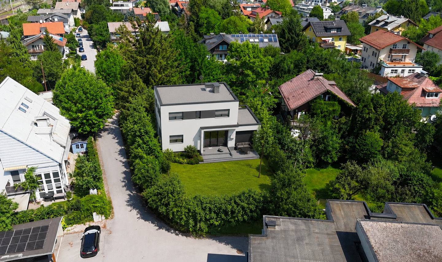 Attractive plot in premium location Salzburg-Parsch with Gaisberg view