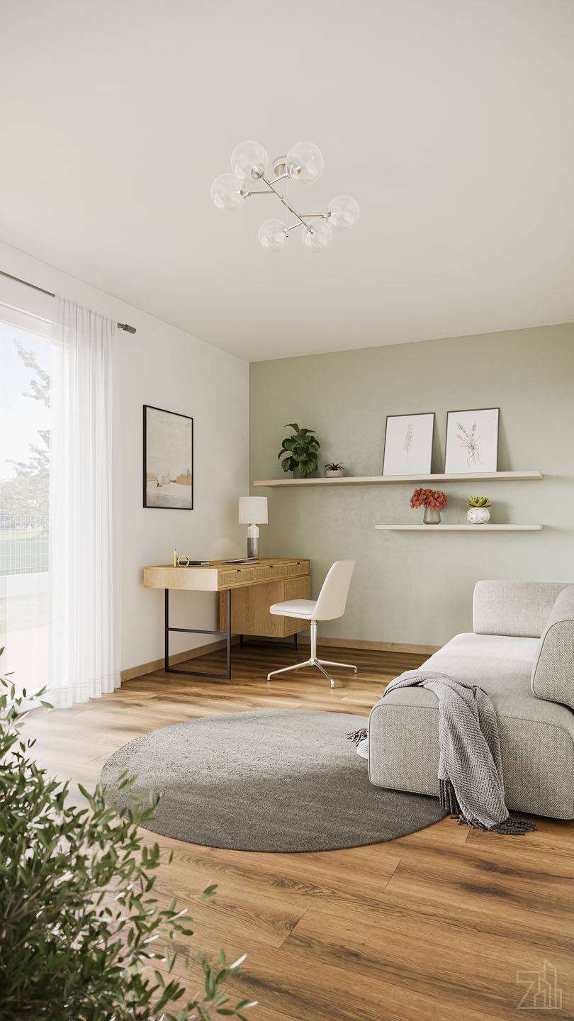 Brand new apartment with terrace and quiet location