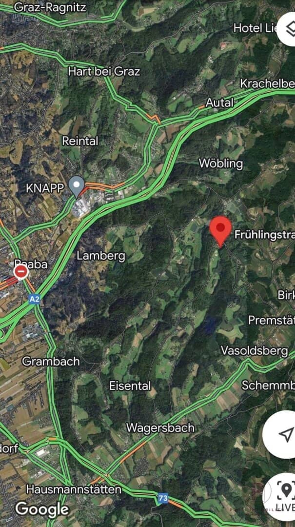 Sonniges Baugrundstück nähe Graz (Wagersbach)