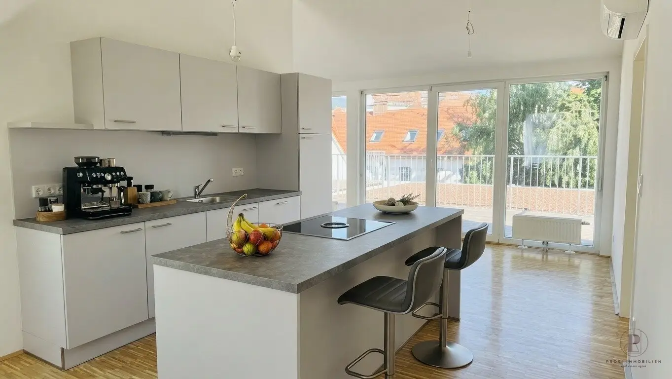 128 m² Dachgeschosswohnung mit Terrasse am Lendplatz*