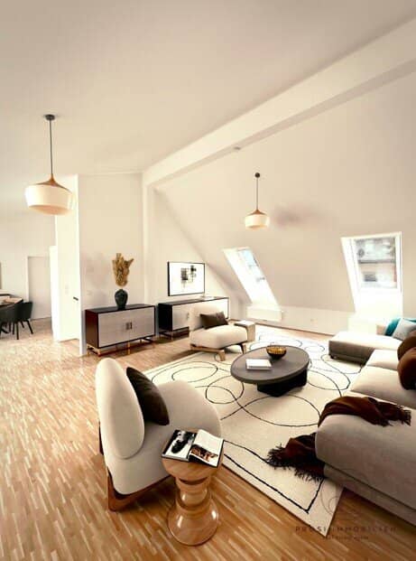 128 m² Dachgeschosswohnung mit Terrasse am Lendplatz*
