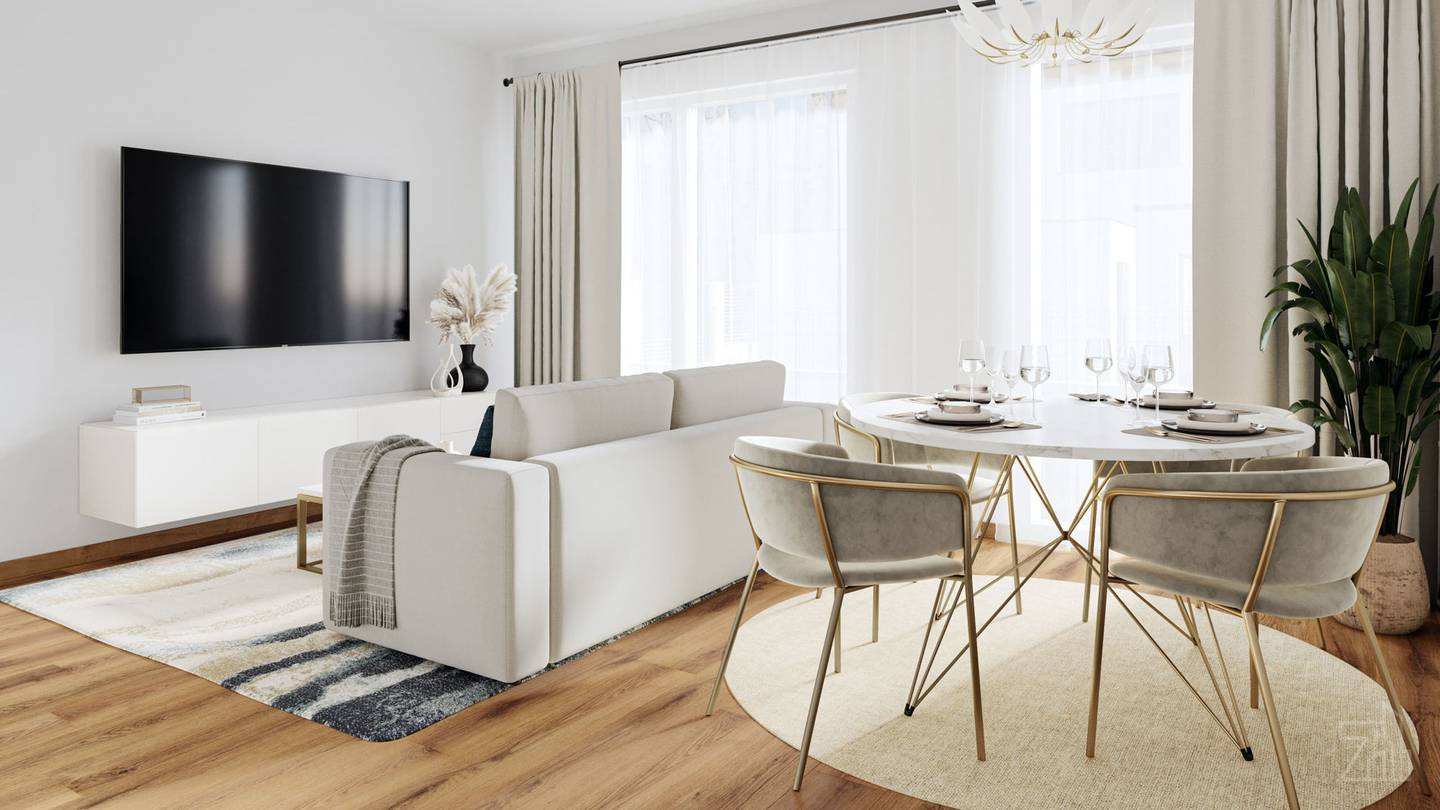 Ground floor apartment with garden and terrace