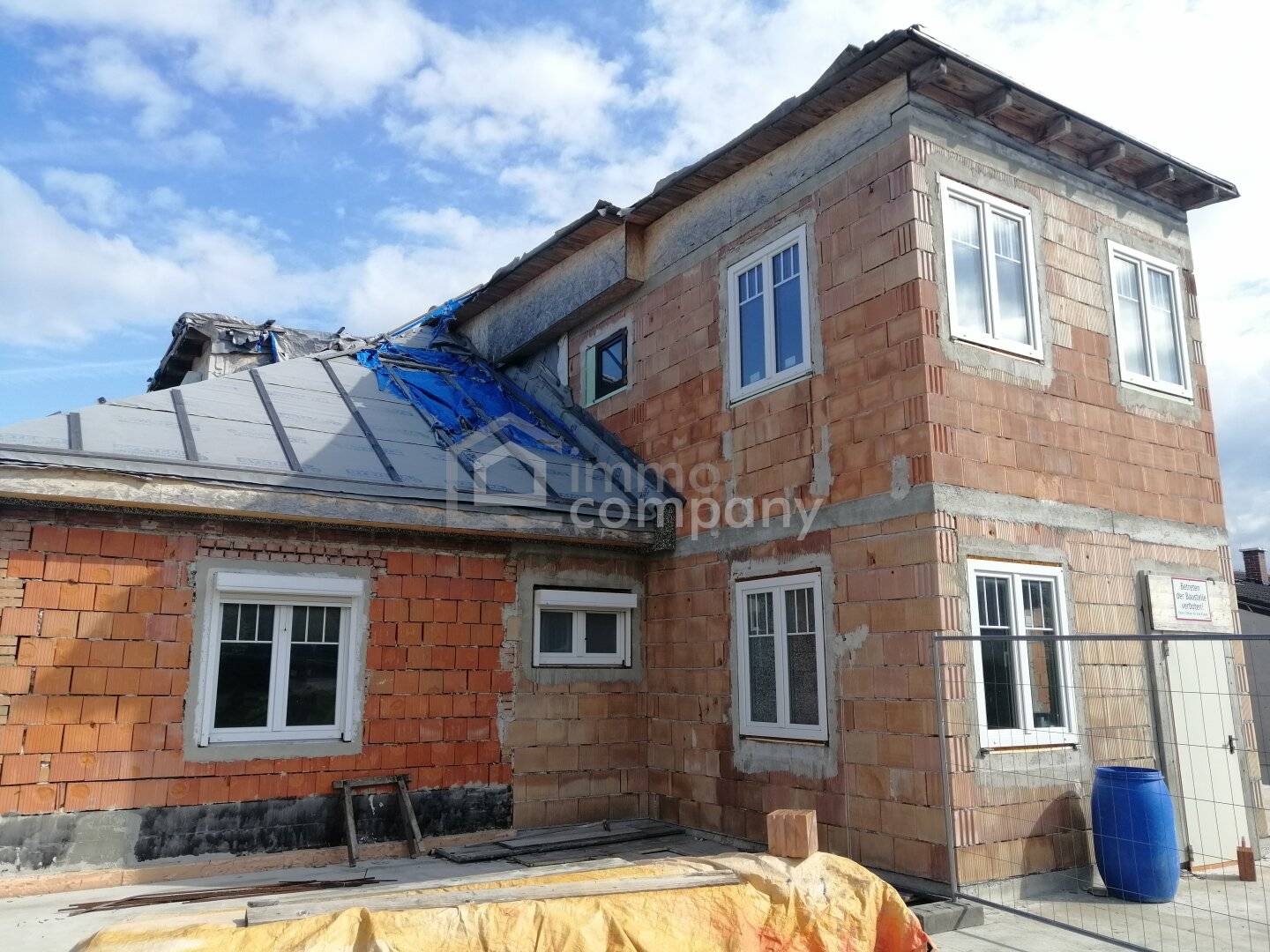 Labor of love project five residential units to complete