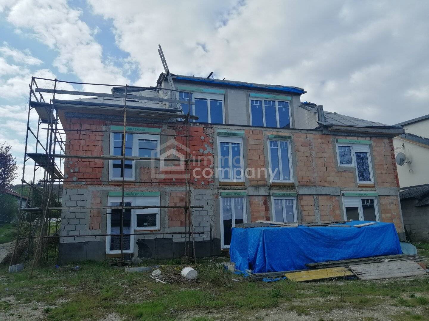 Labor of love project five residential units to complete