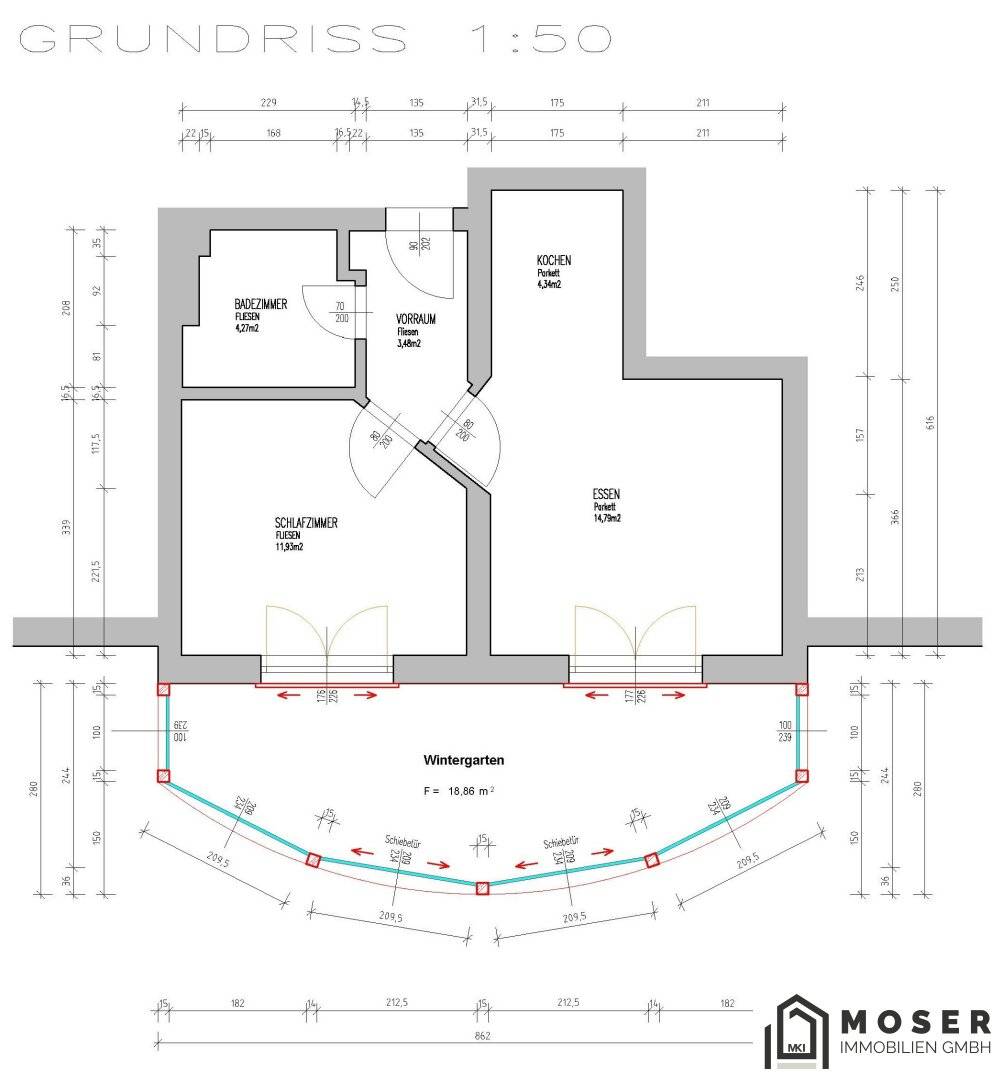 +++ Velden am Wörthersee - ca. 39 m² große Eigentumswohnung - erweiterbar mit 19 m² großem Wintergarten - zu verkaufen+++