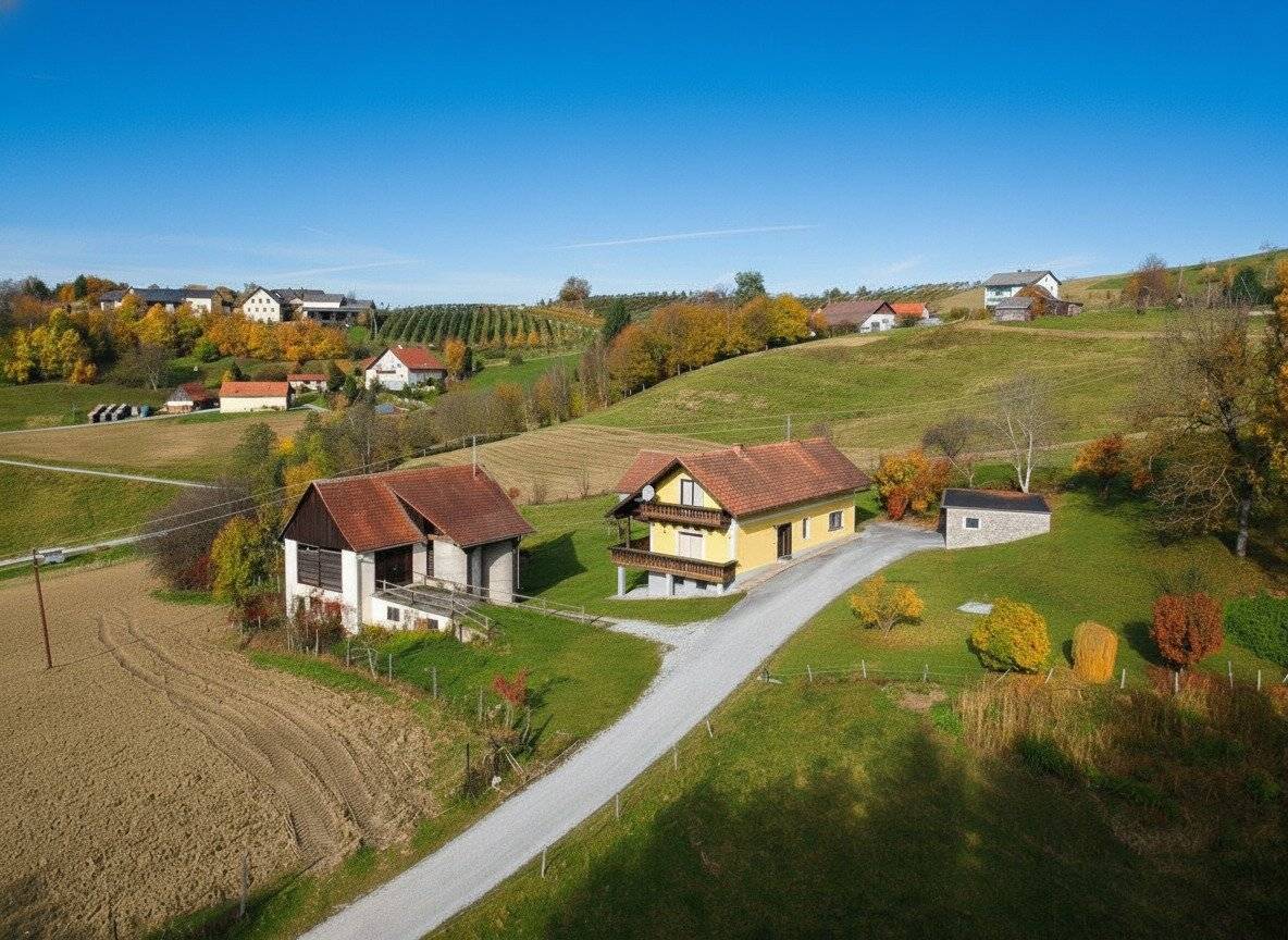 Landliebe trifft Lebensqualität – Malerische Landwirtschaft mit 7 Hektar in Eggersdorf bei Graz