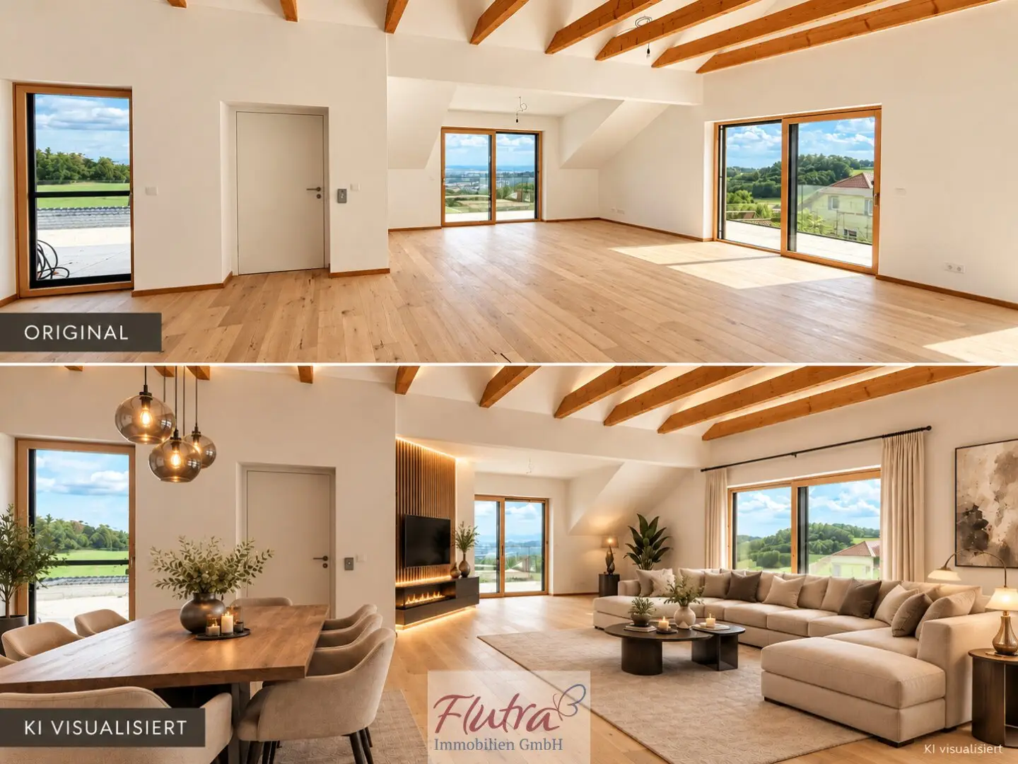 Luxus trifft Natur - Exklusive Gartenwohnung im Haus-Charakter mit Pool und großer Terrasse in Altlichtenberg!