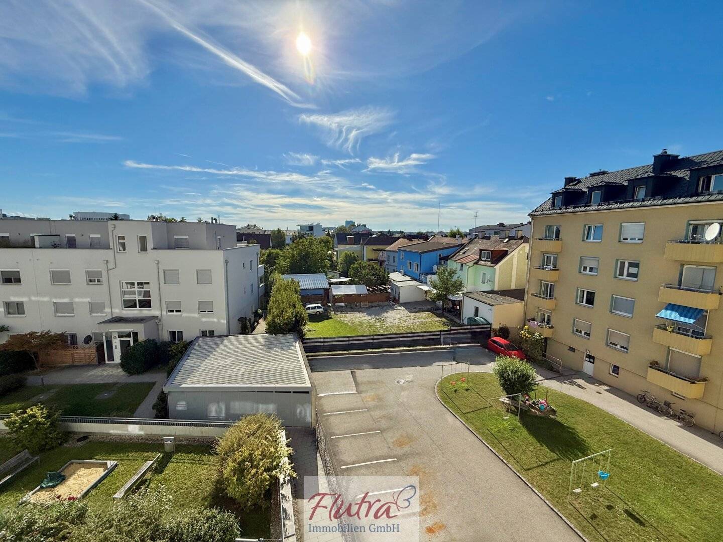 Hochwertige 4-Zimmer Neubauwohnung inkl. verglaster Loggia und TG in Wels/Zentrum!
