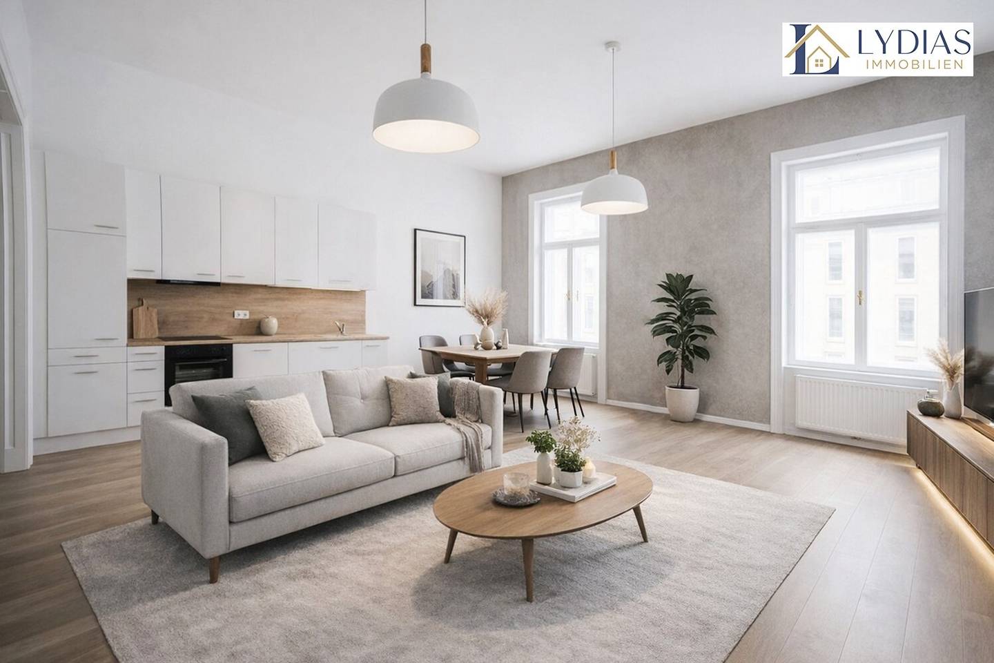 ERSTBEZUG - Traumhafte 3-Zimmer-Wohnung mit Balkon in Bestlage - Top Infrastruktur / Nähe Station U3
