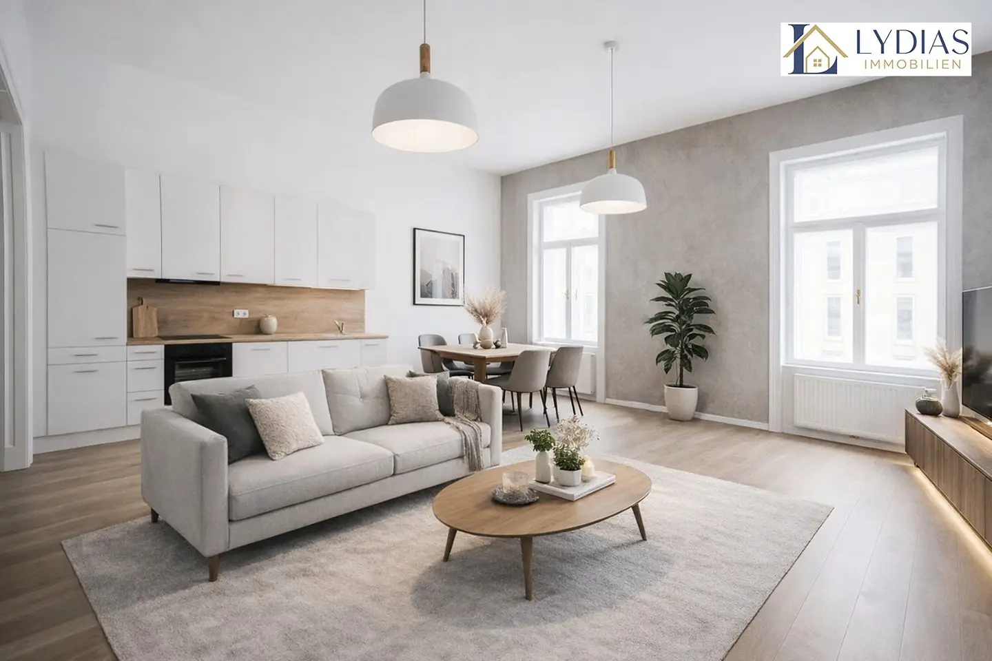 ERSTBEZUG - Traumhafte 3-Zimmer-Wohnung mit Balkon in Bestlage - Top Infrastruktur / Nähe Station U3